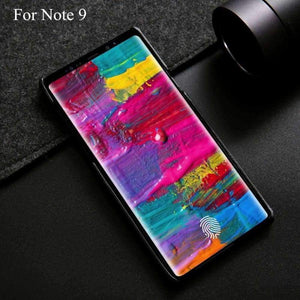 Planet Gates black / For note 8 Back cover leather For samsung galaxy note 8 case phone note8 note 9 cases and covers shell