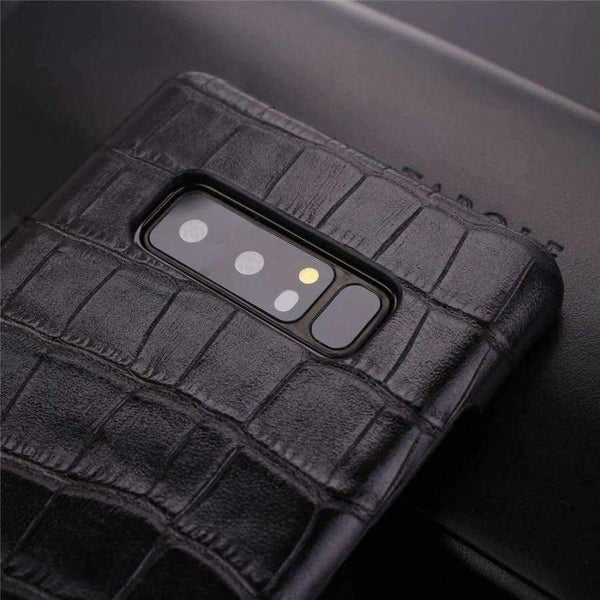 Planet Gates black / For note 8 Back cover leather For samsung galaxy note 8 case phone note8 note 9 cases and covers shell