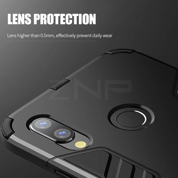 Planet Gates Black / For Nova 2 ZNP 360 Full Shockproof Phone Case For Huawei Nova 2 2s 3 3i 3e Armor Protective Case For Honor Play V9 play Holder Cover Shell