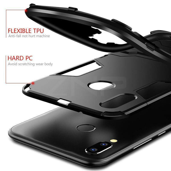 ZNP 360 Full Shockproof Phone Case For Huawei Nova 2 2s 3 3i 3e Armor Protective Case For Honor Play V9 play Holder Cover Shell - Planet Gates