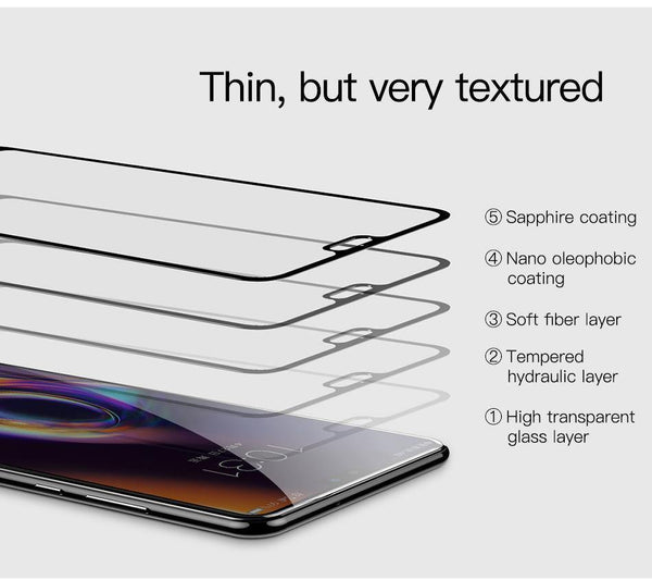 Planet Gates Black / For P20 Baseus 0.3mm 6D Curved Full Cover Screen Protector For Huawei P20 P20 Pro Premium Tempered Glass Huawei P20 9H Protective Glass