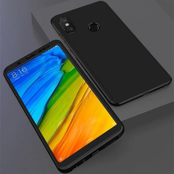 Planet Gates Black / For Redmi 4X ZNP Luxury Full Cover Case For Xiaomi Redmi Note 5 6 Pro Redmi Note 7 5A Case With Glass For Redmi 4X 6A 6 Pro 5 Plus Phone Case