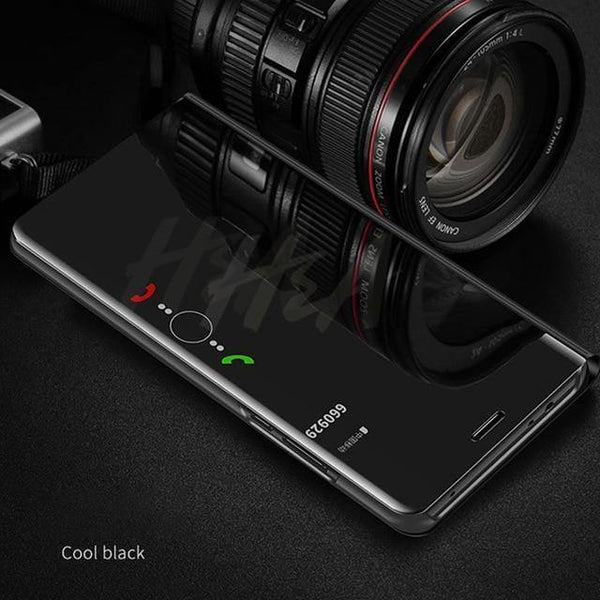 H&A Smart Mirror Flip Stand Phone Case For Xiaomi Mi 6X 6 8 SE A1 Note 3 Cover For For Redmi 4A Note 4 4X 6 5A 5 Plus Stand Case - Planet Gates