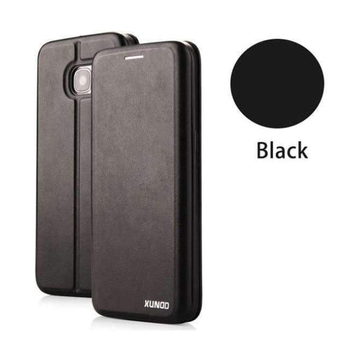 Planet Gates Black / For S7 Samsung Galaxy S7 Edge S9 S8 Plus Phone Leather Wallet Shockproof Protective Flip Cover Cases