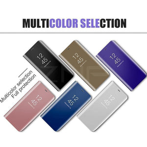 Planet Gates Black / For S7 ZNP Smart Mirror Flip Phone Case For Samsung Galaxy S9 S8 S7 S6 Edge Plus A3 A5 A7 J3 J5 J7 2017 Stand Cover For Note 8 A8 Cases