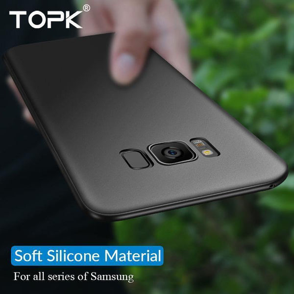 Planet Gates Black / For Samsung S7 TOPK Ultra Thin Skin-friendly Soft Slim TPU Phone Case for Samsung Galaxy S9 S8 Plus S7 edge Note 8 Note 9