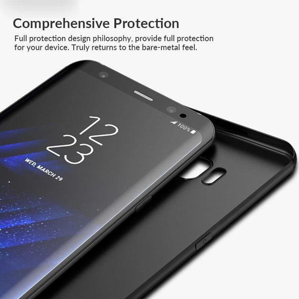 Planet Gates Black / For Samsung S7 TOPK Ultra Thin Skin-friendly Soft Slim TPU Phone Case for Samsung Galaxy S9 S8 Plus S7 edge Note 8 Note 9