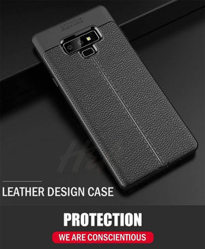 H&A Luxury Leather Pattern Case For Samsung Galaxy S9 S8 Plus S7 Edge Note 9 8 Shockproof TPU Slim Cover S8 S9 Phone Case Capa - Planet Gates