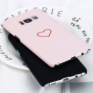 Planet Gates Black / For Samsung S8 USLION Cartoon Couples Love Heart Case For Samsung Galaxy S8 S9 Plus Hard PC Phone Cover For Samsung Note 8 S8 S7 S7 Edge Cases