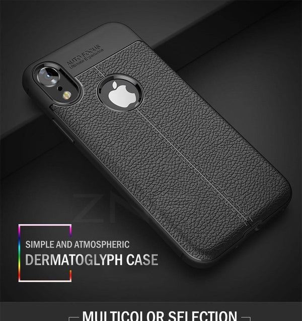 Planet Gates Black / For X (5.8 inch) ZNP Luxury Shockproof Matte Cover For iPhone 6 7 8 Plus 6s Case Leather Carbon Fiber Leather For iPhone X XR XS Max Phone Case