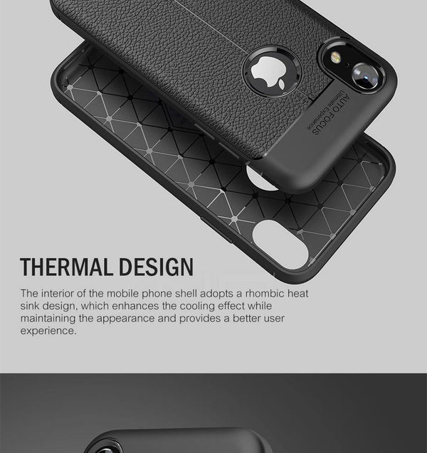 Planet Gates Black / For X (5.8 inch) ZNP Luxury Shockproof Matte Cover For iPhone 6 7 8 Plus 6s Case Leather Carbon Fiber Leather For iPhone X XR XS Max Phone Case
