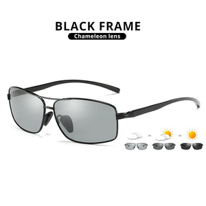 Planet Gates Black frame / China / LIOUMO LIOUMO Top Photochromic Sunglasses Men Women Polarized Chameleon Glasses Driving Goggles Anti-glare Sun Glasses zonnebril heren