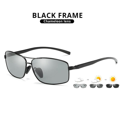 Planet Gates Black frame / China / LIOUMO LIOUMO Top Photochromic Sunglasses Men Women Polarized Chameleon Glasses Driving Goggles Anti-glare Sun Glasses zonnebril heren