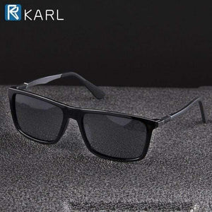Planet Gates Black Frame Polarized Sunglasses Men Luxury Brand Aluminum Sun Glasses Square Driving Sunglass Black Male Fishing Eyewear Women