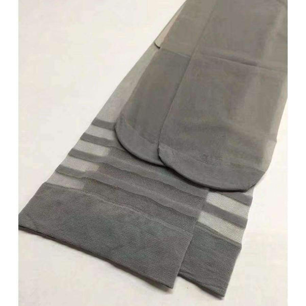 Planet Gates black / free Women Three Stripe Stocking Over Knee Socks Stay Up Invisible Medias Thigh High Tights Transparent Chaussettes Hot CI335