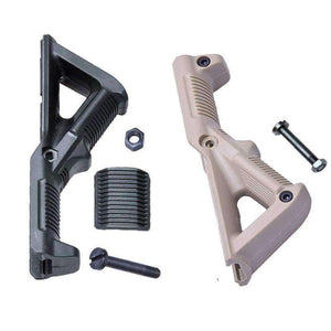 Planet Gates Black Front Handle Grip with finger stop Electric Water Hammer Gun Grip for NERF Toy Fit For Picatinny Rail  Hunting