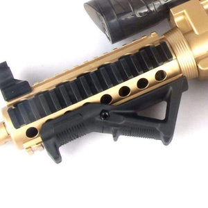 Planet Gates Black Front Handle Grip with finger stop Electric Water Hammer Gun Grip for NERF Toy Fit For Picatinny Rail  Hunting