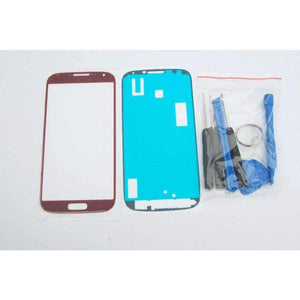 Planet Gates Black Front Outer Glass Panel Lens Replacement part For Samsung Galaxy S4 i9505 i9500 i337 Touch Screen LCD Display Repair