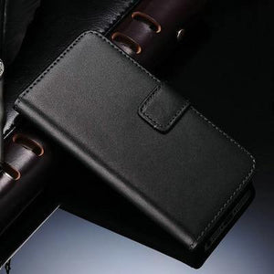 Planet Gates black Genuine Leather Case for iPhone 5 5S SE Flip Wallet TOMKAS Stand Design with Card Slot Phone Case For iPhone 5S Cases Coque