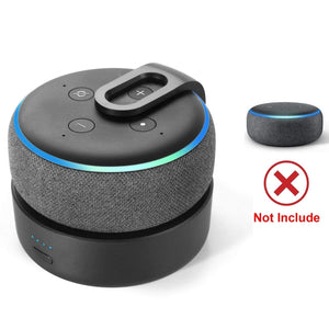 GGMM D3+ Battery Case For Amazon Alexa Echo Dot 3rd Gen Alexa Speaker 10000mAh Battery Charging For Echo Dot 3 16H Playing Time