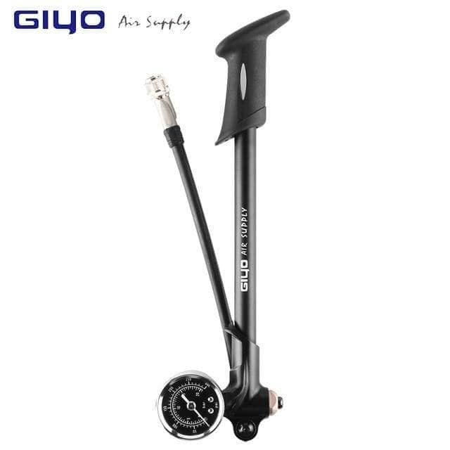 Planet Gates Pump 300 psi High-pressure Bike Air Shock Pump For Fork & Rear Suspension Cycling Bicycle Pump Mountain Bike Pump With Gauge