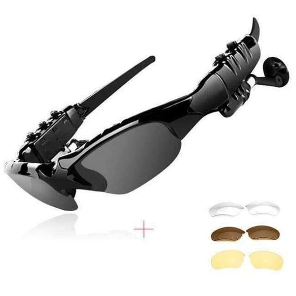 Planet Gates black glass 3 lenses Bluetooth Sunglasses Sem Fio Wireless headphones fone de ouvido bluetooth earphone headset auriculares kulaklik for xiaomi xaomi