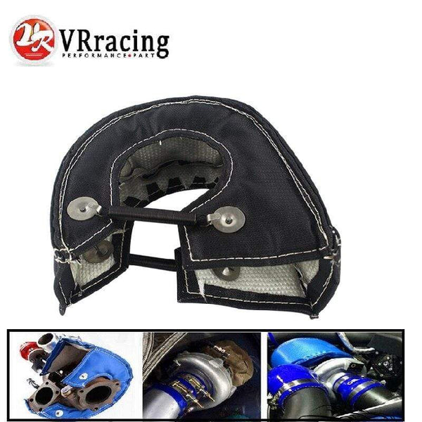 Planet Gates Black Glass Fiber T3 Turbo Heat Shield Turbocharger Blanket Cover For T2 T25 T28 GT28 GT30 GT35 For Most T3 Turbine Housing