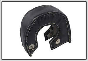 Planet Gates Black Glass Fiber T3 Turbo Heat Shield Turbocharger Blanket Cover For T2 T25 T28 GT28 GT30 GT35 For Most T3 Turbine Housing