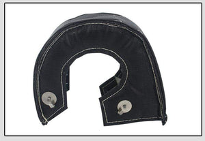 Planet Gates Black Glass Fiber T3 Turbo Heat Shield Turbocharger Blanket Cover For T2 T25 T28 GT28 GT30 GT35 For Most T3 Turbine Housing