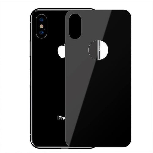 Planet Gates Black Glass / For iPhone Xs 5.8 Baseus 0.3mm Protective Glass For iPhone Xs Xs Max XR Back Film Tempered Glass Ultra Thin 9H Scratch Proof Back Glass Film Cover