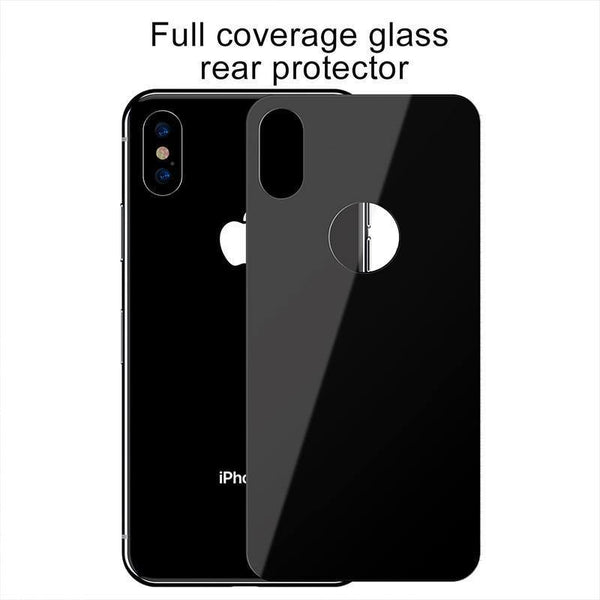 Planet Gates Black Glass / For iPhone Xs 5.8 Baseus 0.3mm Protective Glass For iPhone Xs Xs Max XR Back Film Tempered Glass Ultra Thin 9H Scratch Proof Back Glass Film Cover