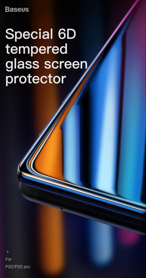 Planet Gates Black Glass / For P20 Baseus 0.3mm 3D Surface Full Coverage Screen Protector For Huawei P20 P20 Pro Tempered Glass 9H Protective Glass For Huawei P20