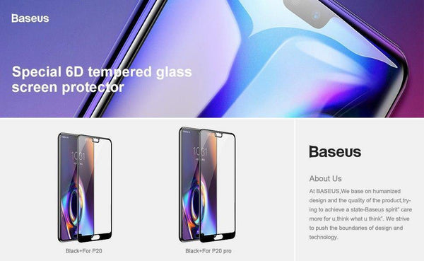 Planet Gates Black Glass / For P20 Baseus 0.3mm 3D Surface Full Coverage Screen Protector For Huawei P20 P20 Pro Tempered Glass 9H Protective Glass For Huawei P20