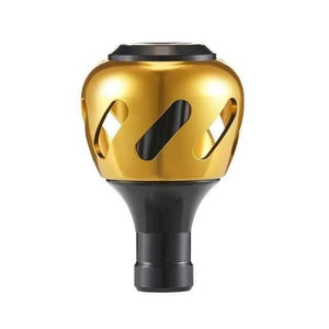 Planet Gates Black Gold 30 mm Reel Handle Knob for SHIMANO STRADIC CI4 SW STRADIC FK SAHARA SEDONA STELLA NASCI DAIWA FUEGO TATULA STEEZ CALDIA EXIST