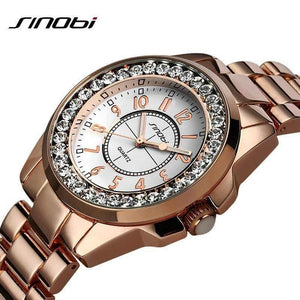 Planet Gates Black Gold Fashion Watch Woman Ladies Gold Diamond relogio feminino Dress Clock female relojes mujer New