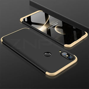 Planet Gates Black-Gold / For Huawei P20 ZNP 360 Degree PC Matte Protective Phone Case For Huawei P20 Pro P20 Lite Full Cover Shockproof Shell For Huawei P20 Plus Cases