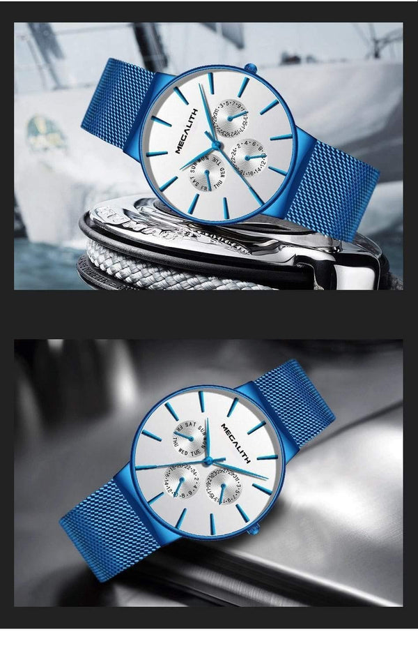 Planet Gates black gold Mens Watches Top Brand Luxury Waterproof Wrist Watch Ultra Thin Date Quartz Watch For Men Sports Clock Erkek Kol Saati