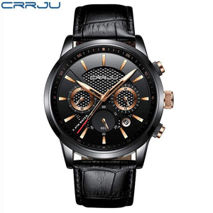 Planet Gates black gold Quartz Watch Men Outdoor Mens Watches Sport Watches Chronograph Wristwatch Clock Leather Wrist Watch