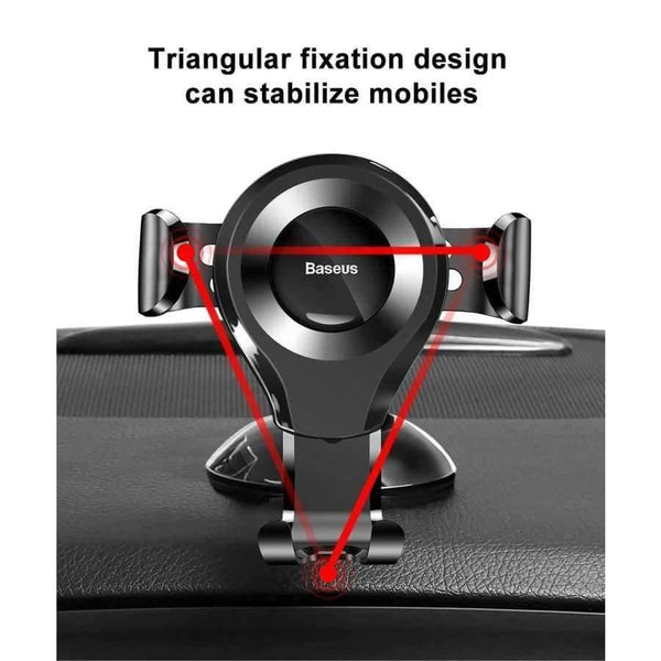 Gravity Car Holder Dashboard Sucker Car Phone Holder Stand Suction Mobile Phone Holder in car For iPhone X 8 7 Samsung S9 - Planet Gates