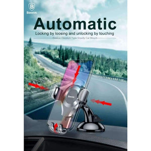 Gravity Car Holder Dashboard Sucker Car Phone Holder Stand Suction Mobile Phone Holder In Car For Iphone X 8 7 Samsung S9