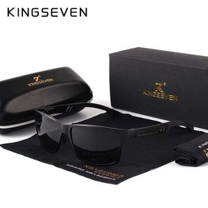 Planet Gates Black Gray / Original Men Polarized Sunglasses Aluminum Magnesium Sun Glasses Driving Glasses Rectangle Shades For Men Oculos masculino Male