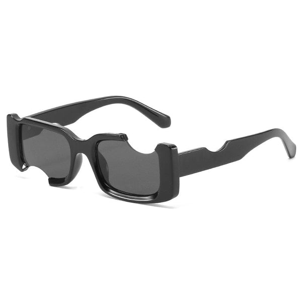Planet Gates Black Gray / other Small Rectangle Sunglasses Men Women Vintage Square Black Gradient Sun Glasses Fashoin Personality Retro Brand Eyeglasses