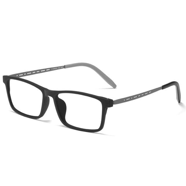 Planet Gates Titanium Glasses Frame Men Comfortable Large Frame TR Glasses Frame Ultra Light Square Myopia Optical Glasses Frame 8822T