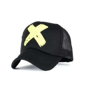 Planet Gates Black green-2 Five Star Pattern Baseball Cap Women Outdoor Baseball Hat Breathable Men Women Summer Mesh Caps Snapback Gorras