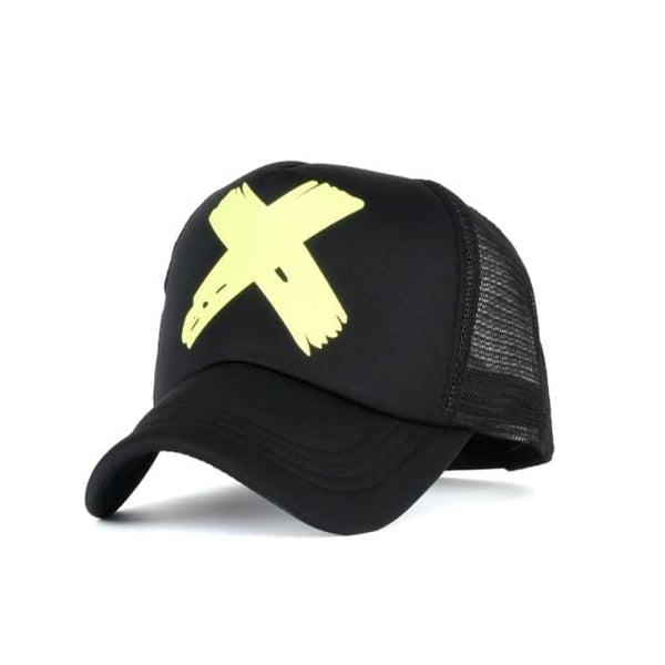 Planet Gates Black green-2 Five Star Pattern Baseball Cap Women Outdoor Baseball Hat Breathable Men Women Summer Mesh Caps Snapback Gorras