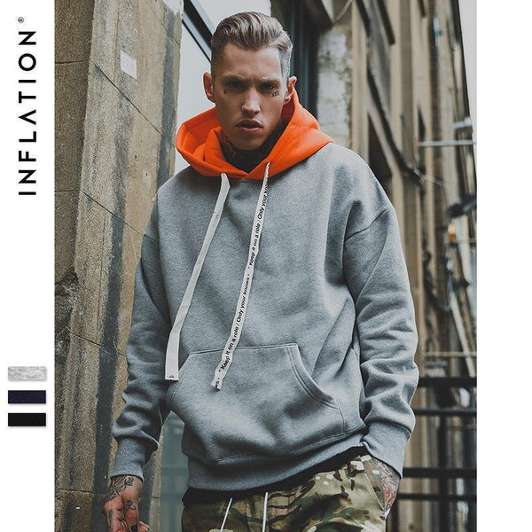 Planet Gates black  grey / L Autumn Winter Brand Fashion Hoodies Sweatshirts Hip Hop Streetwear Sweatshirt Men Hoodie Sweatshirt Hooded