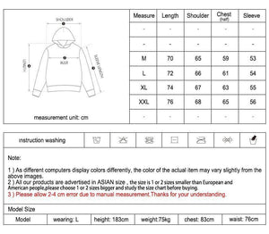 Planet Gates black  grey / L Autumn Winter Brand Fashion Hoodies Sweatshirts Hip Hop Streetwear Sweatshirt Men Hoodie Sweatshirt Hooded