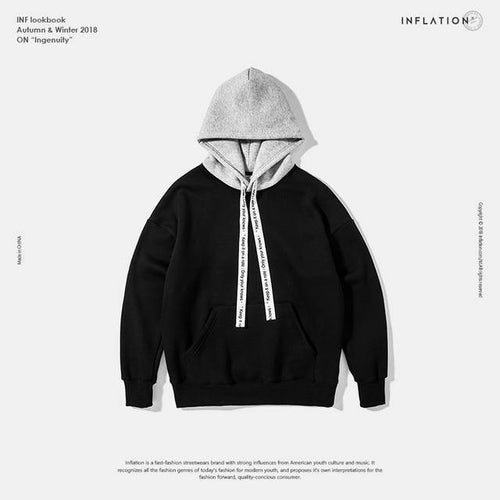 Planet Gates black  grey / L Autumn Winter Brand Fashion Hoodies Sweatshirts Hip Hop Streetwear Sweatshirt Men Hoodie Sweatshirt Hooded