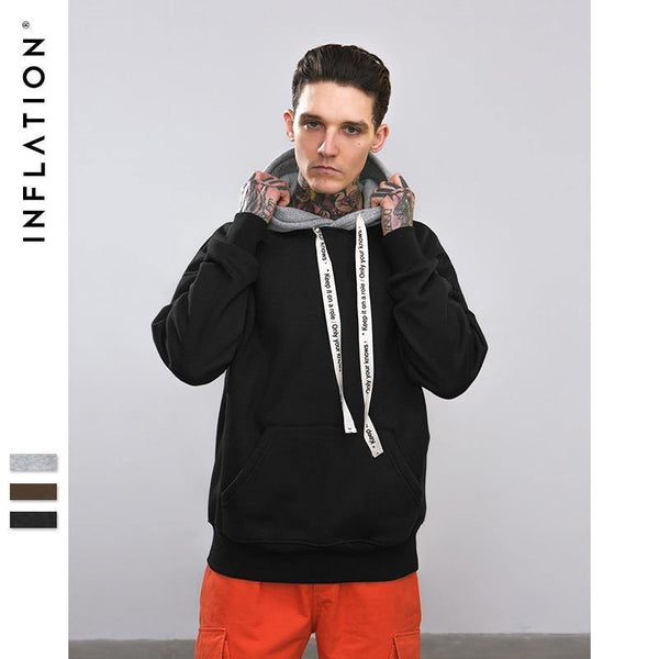 Planet Gates black  grey / L Autumn Winter Brand Fashion Hoodies Sweatshirts Hip Hop Streetwear Sweatshirt Men Hoodie Sweatshirt Hooded