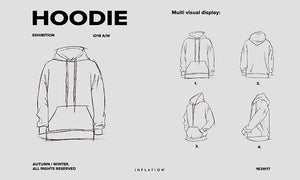 Planet Gates black  grey / L Autumn Winter Brand Fashion Hoodies Sweatshirts Hip Hop Streetwear Sweatshirt Men Hoodie Sweatshirt Hooded